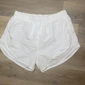 White Nike Shorts